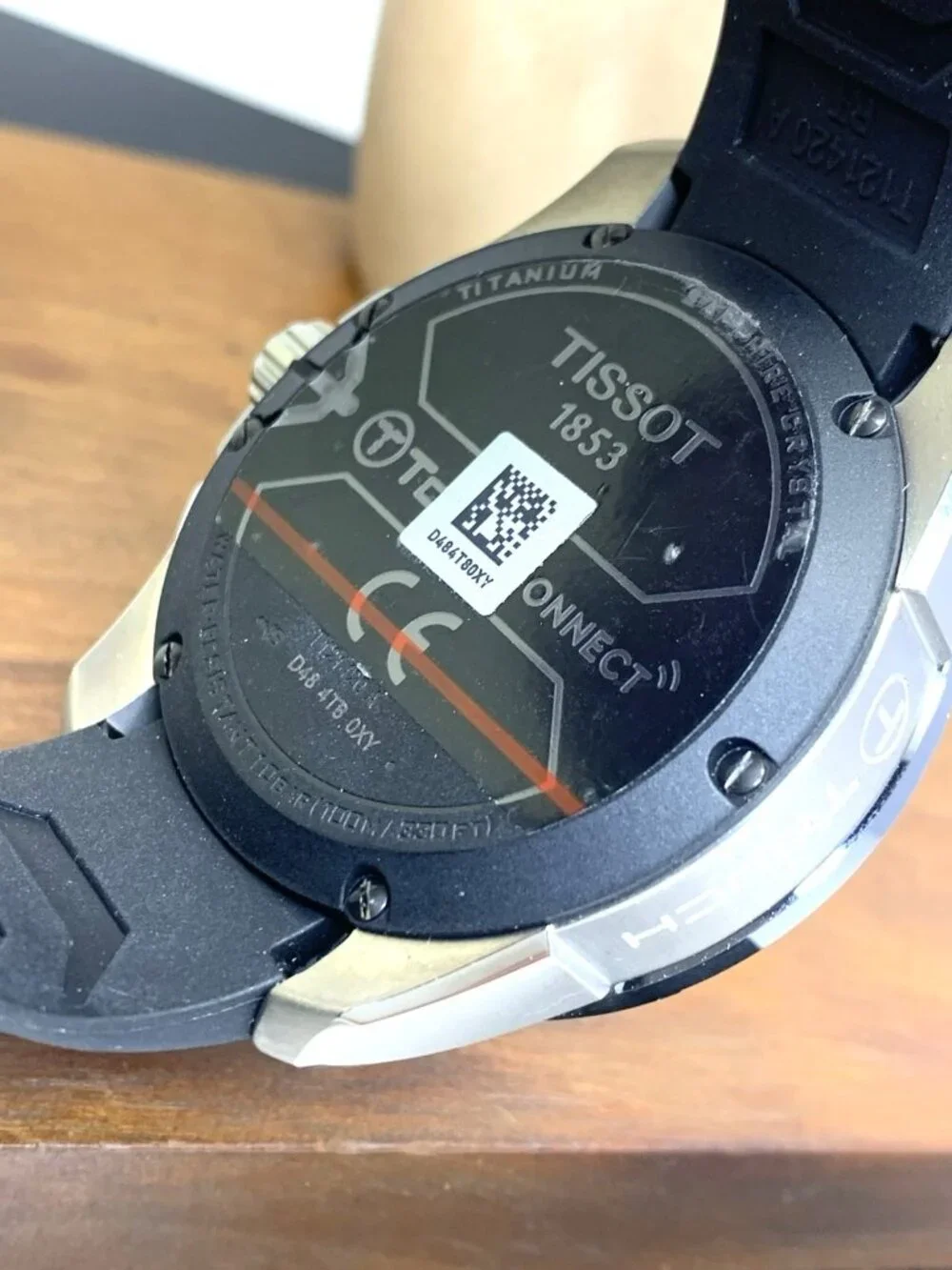 Tissot T-Touch Connect Solar Men's Watch Titanium Case 47.5mm T1214204405100